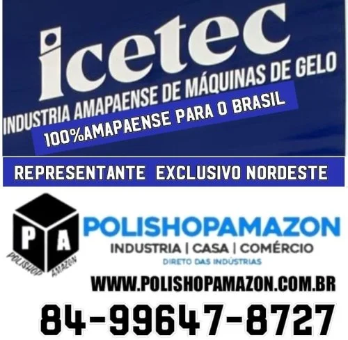 ICETEC MAQUINA DE GELO ESCAMA 