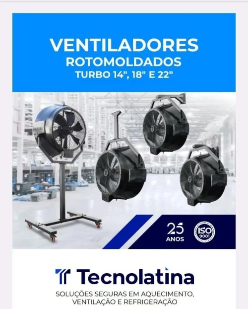 TECNOLATINA  VENTILADORES  ROTOMOLDADOS 