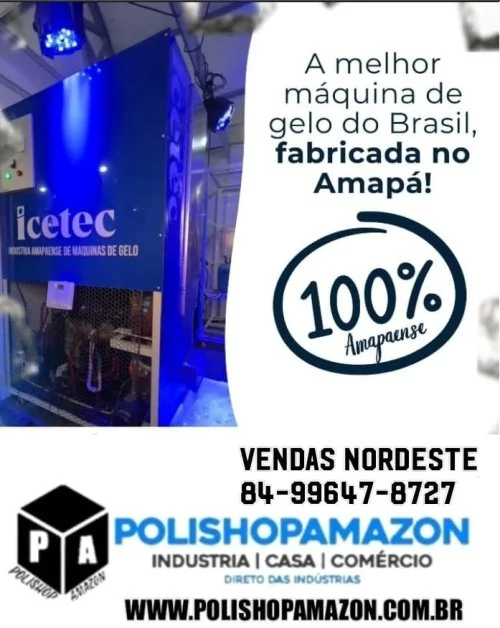 ICETEC MAQUINA DE GELO ESCAMA 