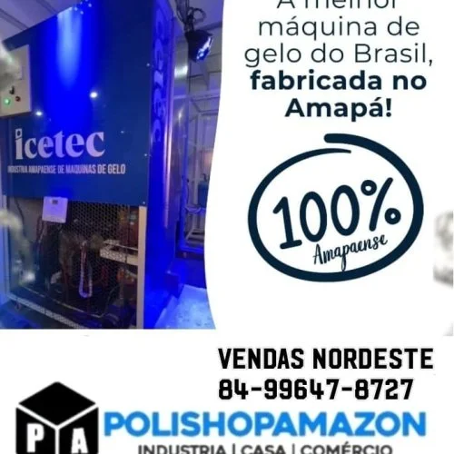 ICETEC MAQUINA DE GELO ESCAMA 
