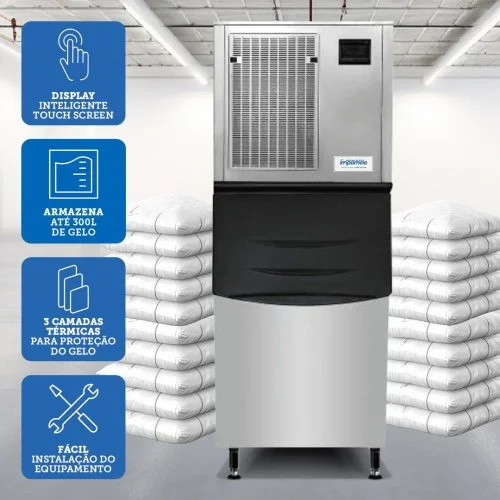 Máquina de Gelo Escama SK-033 – Até 400 Kg/dia