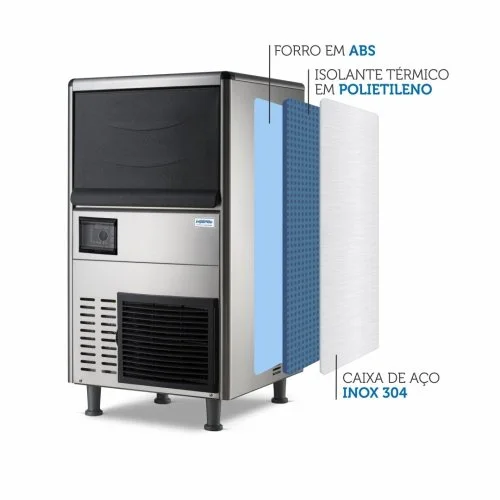 Máquina de Gelo Granular Impomac GR-90 – Até 90 Kg/dia